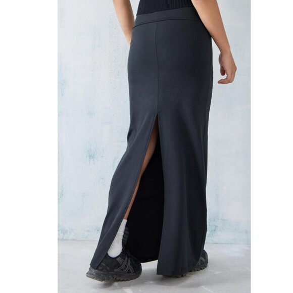 NWT Iets frans... Black Column Maxi Skirt Size S - Picture 3 of 7